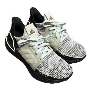 ADIDAS Ultra Boost 19 like new Women’s Sz 6.5 Black Blue Tint athletic s…